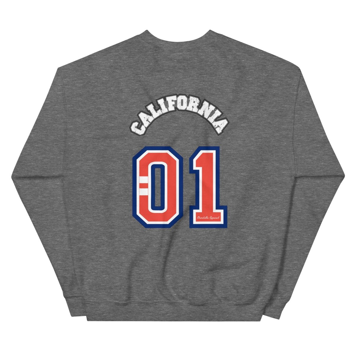 California Varsity Unisex Sweatshirt - Chinchilla Choons
